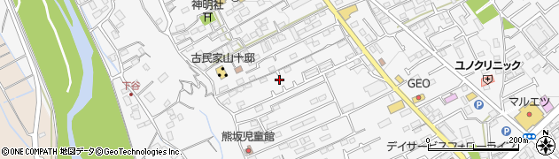 神奈川県愛甲郡愛川町中津606周辺の地図