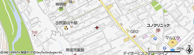 神奈川県愛甲郡愛川町中津636周辺の地図