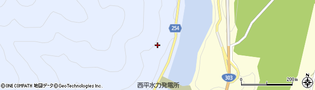藤橋池田線周辺の地図