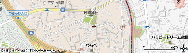 神奈川県大和市下鶴間405周辺の地図