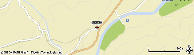 道志郵便局周辺の地図