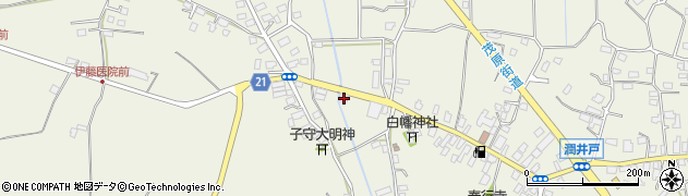 潤井戸タクシー周辺の地図