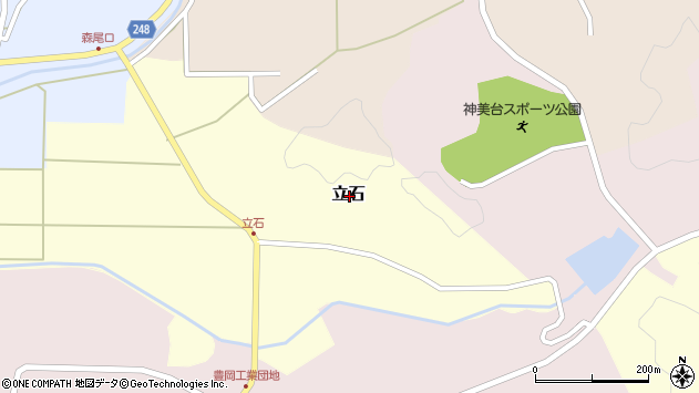 〒668-0833 兵庫県豊岡市立石の地図