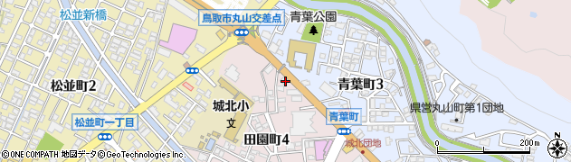 鳥取信用金庫鳥取北支店周辺の地図