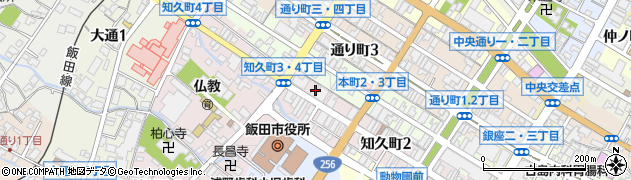 ワタヤ呉服店周辺の地図