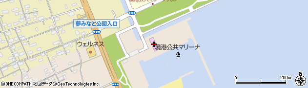 鳥取県境港市新屋町3458周辺の地図