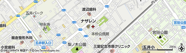 久松本店周辺の地図