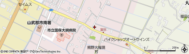 千葉県大網白里市富田1484周辺の地図