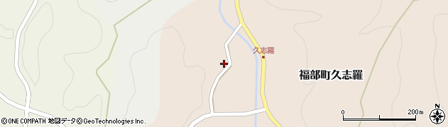 鳥取県鳥取市福部町久志羅335周辺の地図