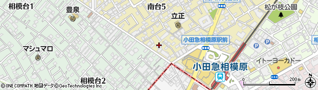 平塚信用金庫相模台支店周辺の地図