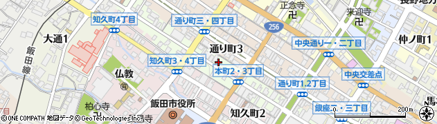 文榮堂表具店周辺の地図