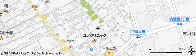 神奈川県愛甲郡愛川町中津824周辺の地図