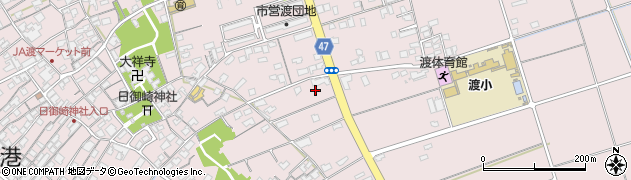 鳥取県境港市渡町958周辺の地図