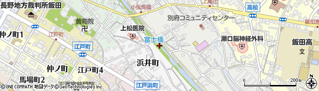 富士橋周辺の地図
