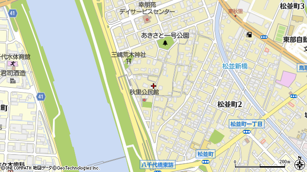 〒680-0902 鳥取県鳥取市秋里の地図