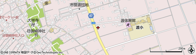 鳥取県境港市渡町1480周辺の地図