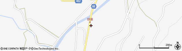 恵那市消防本部中野方コミュニティ消防センター周辺の地図
