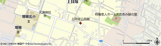上貝塚公民館周辺の地図