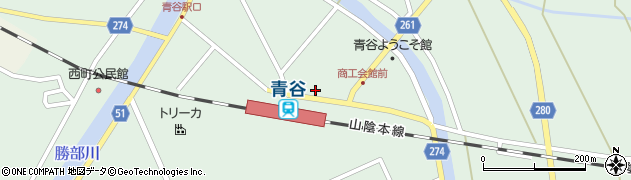 鳥取県鳥取市青谷町青谷4060周辺の地図