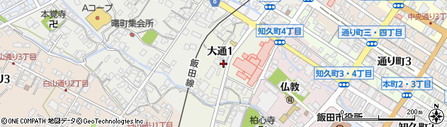 南信郵便逓送株式会社飯田営業所周辺の地図
