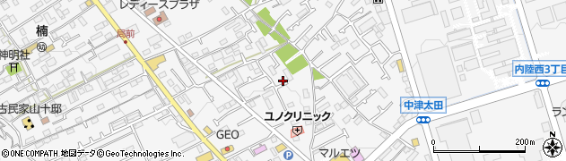 神奈川県愛甲郡愛川町中津823周辺の地図