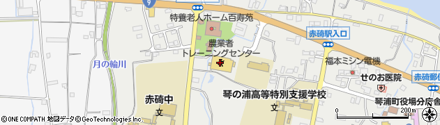 琴浦町農業者トレーニングセンター周辺の地図