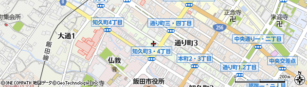 長野県飯田市本町４丁目大横57周辺の地図