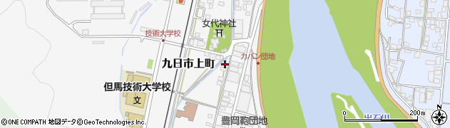 兵庫県豊岡市九日市上町778周辺の地図