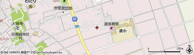鳥取県境港市渡町1430周辺の地図