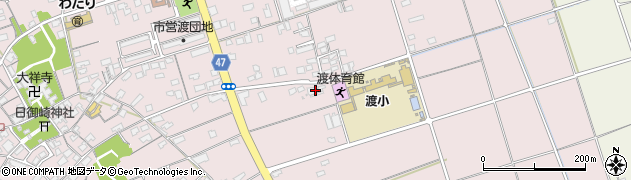 鳥取県境港市渡町1424周辺の地図