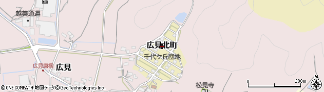 岐阜県関市広見北町周辺の地図