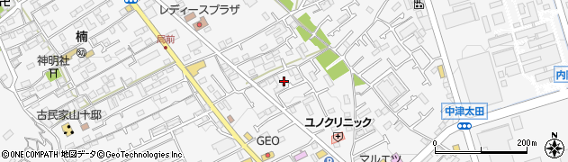 神奈川県愛甲郡愛川町中津811-8周辺の地図
