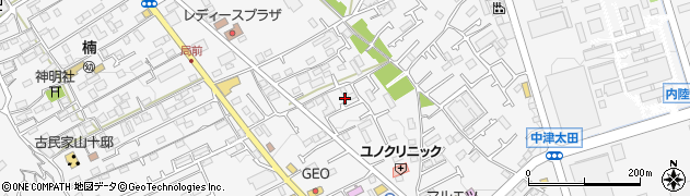 神奈川県愛甲郡愛川町中津811周辺の地図