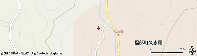 鳥取県鳥取市福部町久志羅345周辺の地図