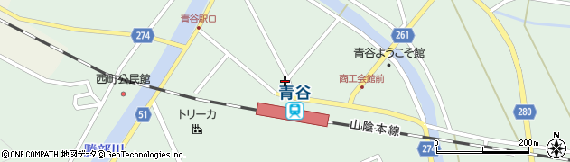 鳥取県鳥取市青谷町青谷4014周辺の地図
