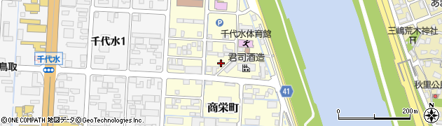 ガーデンスクエアＣ周辺の地図