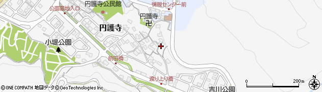 鳥取県鳥取市円護寺周辺の地図