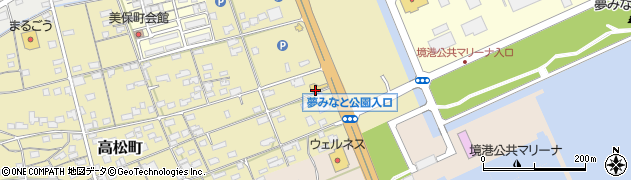 拉麺屋神楽 境港店周辺の地図