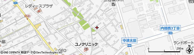 神奈川県愛甲郡愛川町中津3302周辺の地図