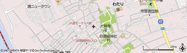 奈良井畳製造所周辺の地図