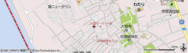 鳥取県境港市渡町2348周辺の地図