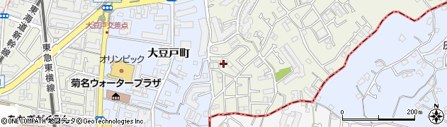 神奈川県横浜市港北区師岡町283周辺の地図