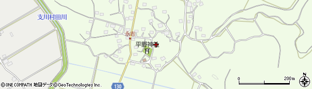 千葉県市原市永吉周辺の地図