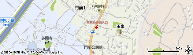 千葉県市原市門前周辺の地図