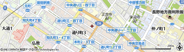 和食処仁科周辺の地図