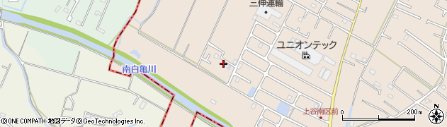 千葉県東金市上谷3335周辺の地図