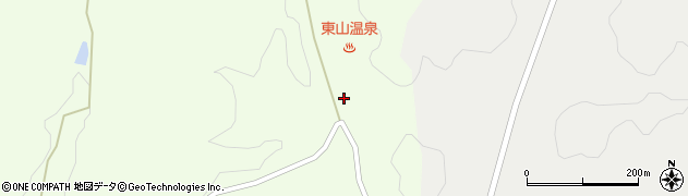 東山温泉周辺の地図