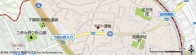 神奈川県大和市下鶴間118周辺の地図