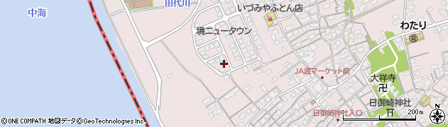 鳥取県境港市渡町3772周辺の地図