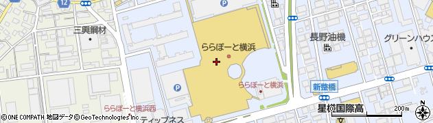 ノジマららぽーと横浜店周辺の地図